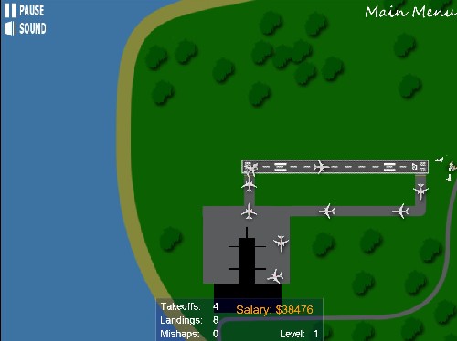 Airport Madness 2 online Strategick hry