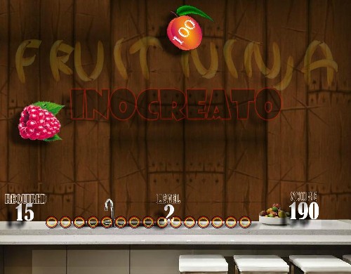 Fruit ninja online Stlec hry