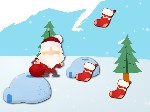 Online Hopsající Santa, Vánoční hry zadarmo.