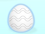 Online Velikonoční vajíčko, Omalovánky zadarmo.
