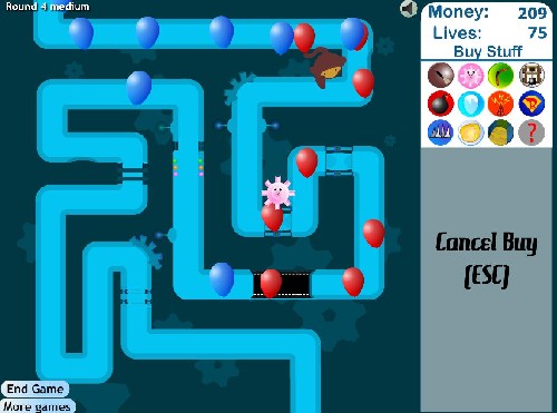 Bloons Tower Defense 3 online Strategické hry Bloons Tower Defense 3 online Strategické hry