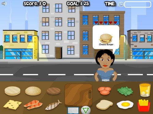Burger jam online Vaření a smažení Burger jam online Vaření a smažení