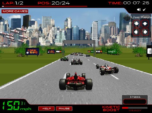 Formule 1 online Auta