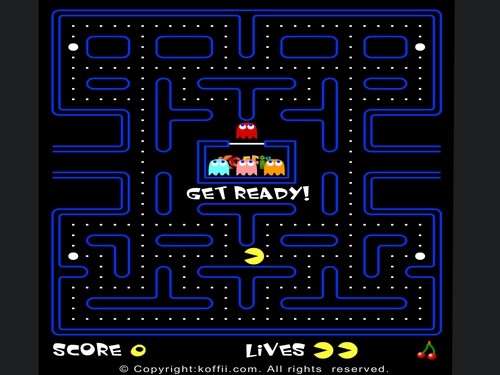 Online hra Pacman