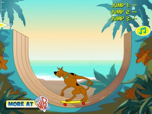 Online hra Scooby Doo Big Air