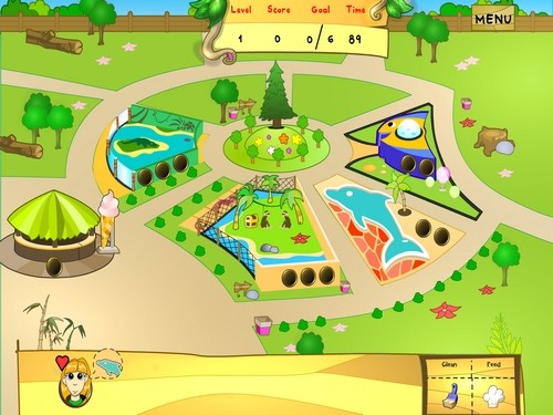 Online hra The Animal Zoo